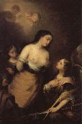 Jose Gutierrez De La Vega St.Catherine of Alexandria china oil painting reproduction